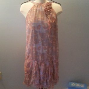 Ivory and Lilac dress
